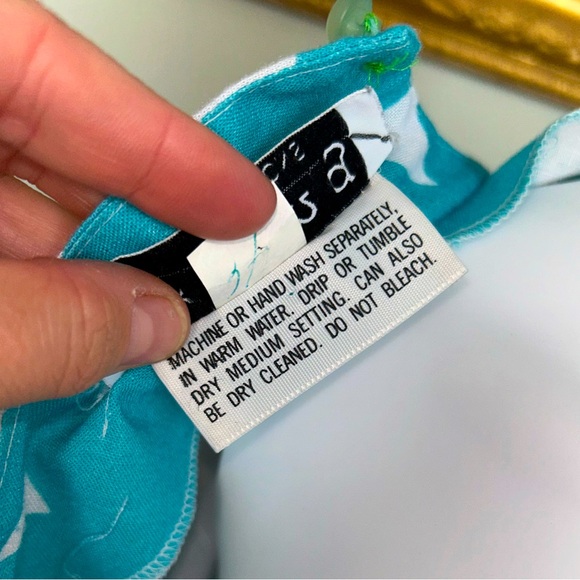 1980s Geometric Vintage Dress - Picture 8 of 8